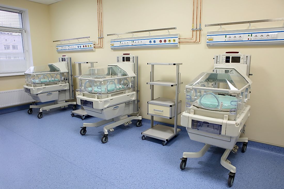 Medical infrastructure can make all the difference when it comes to maintaining a very low infant mortality rate.