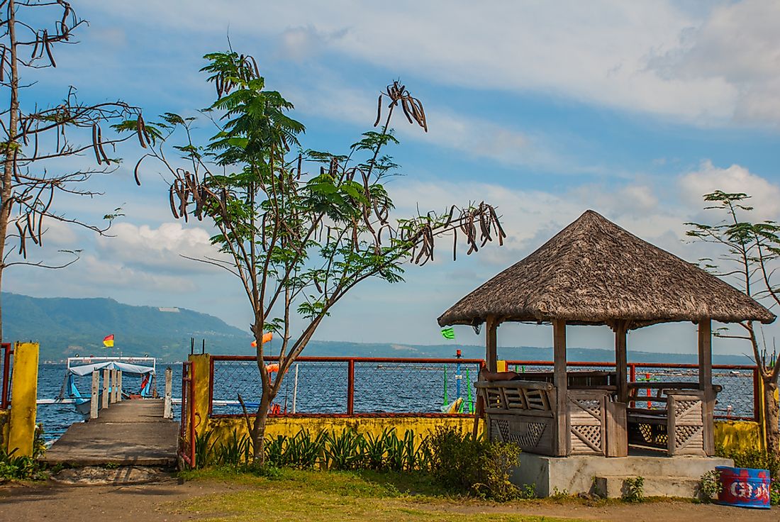 The pier at Tagaytay Resort Town. 