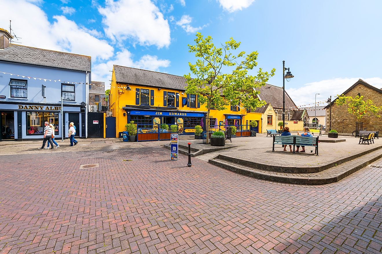 Market Quay, Kinsale, Ireland.