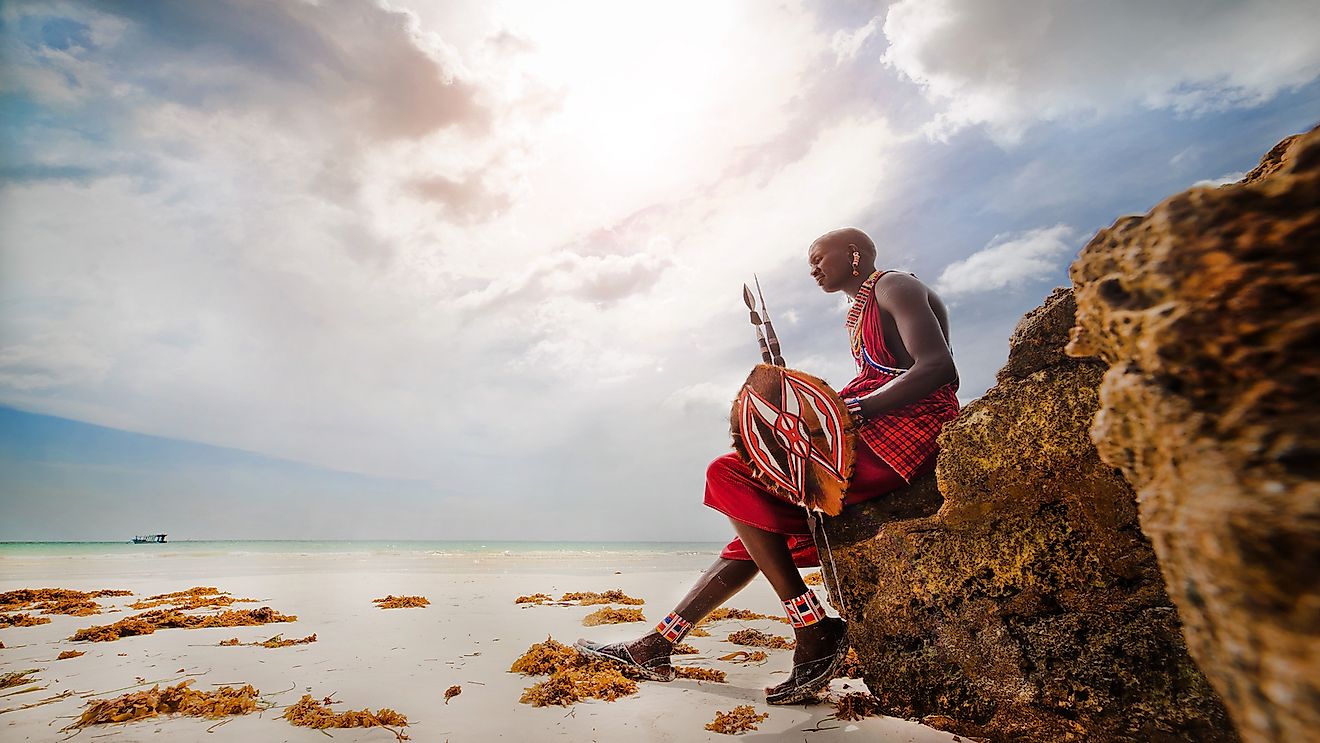 Little Maasai Warrior 