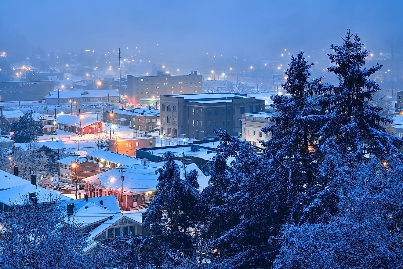 Snowy Harlan, Kentucky. 