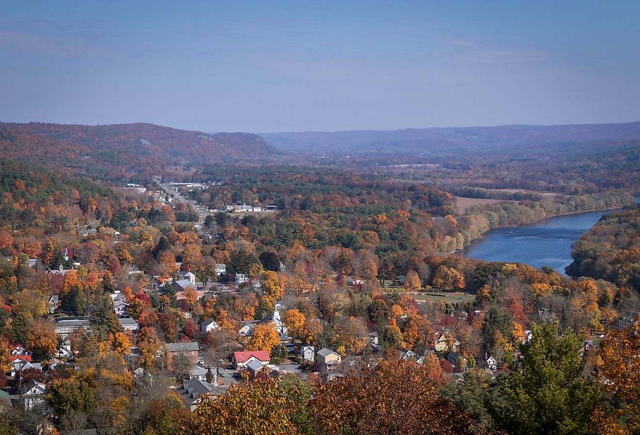 Milford, Delaware, in the fall.