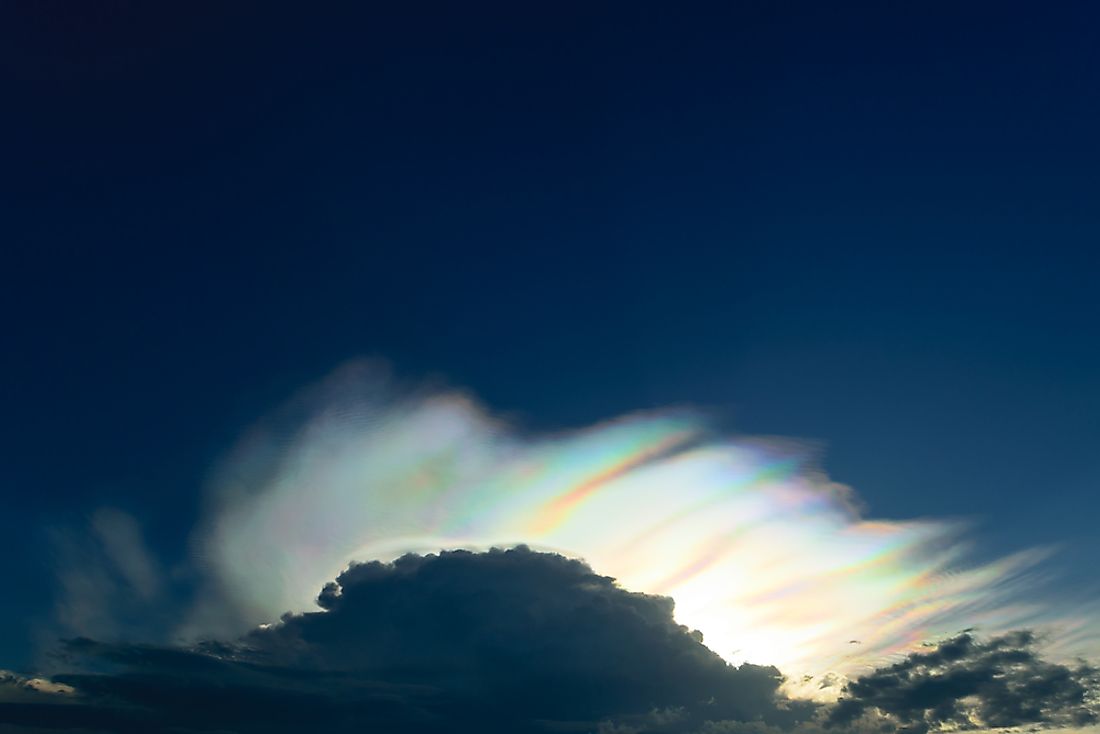 Circumhorizontal arcs are rare phenomenons commonly known as fire rainbows. 