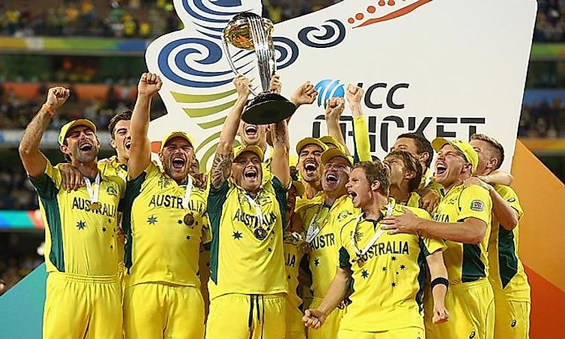 Australia beats New Zealand in ICC World Cup 2015 Final and becomes Champion 5th time in Cricket history.