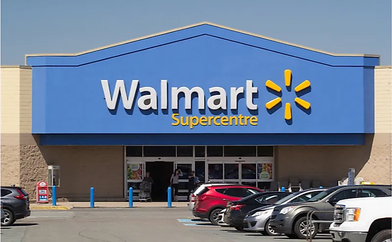 A Walmart storefront in Truro, Canada.