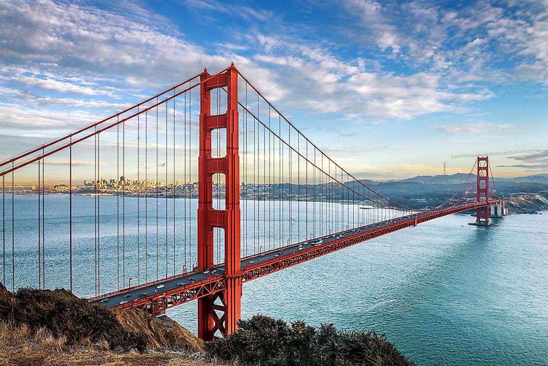 Golden Gate Bridge, San Francisco. 