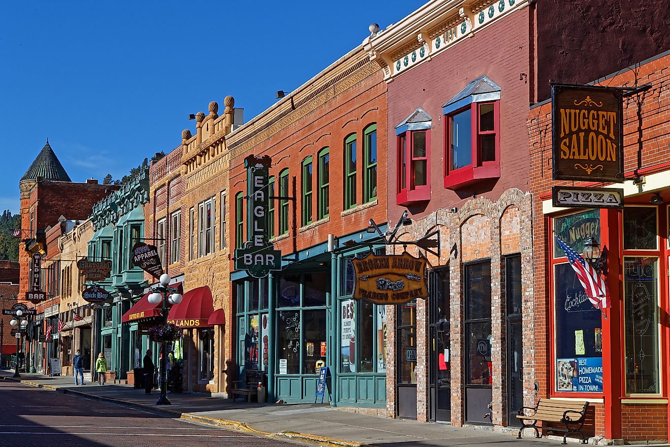 Deadwood, South Dakota. Editorial credit: Pierre Jean Durieu / Shutterstock.com