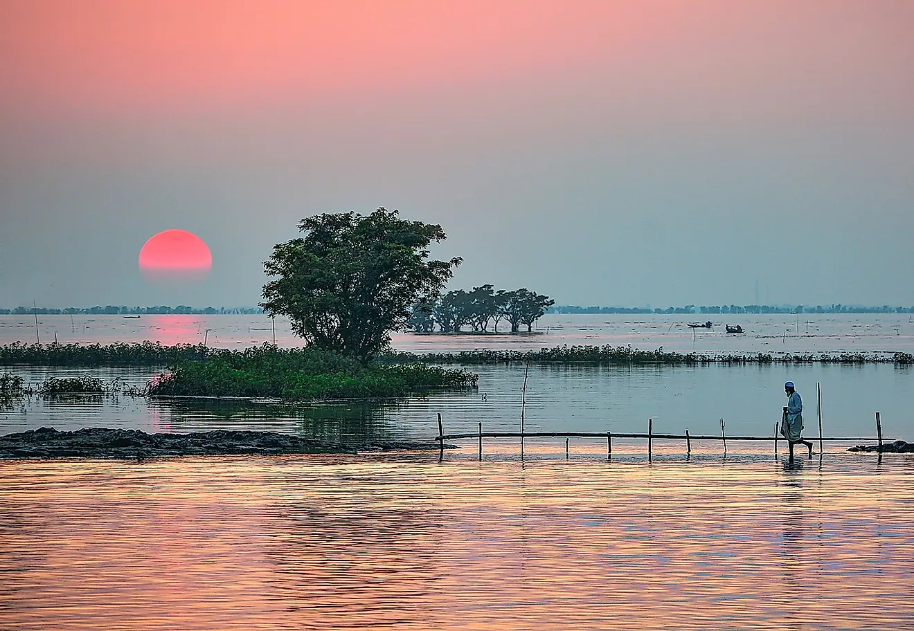 Tanguar Haor, Bangladesh. Image credit: Abdul Momin/Wikimedia.org