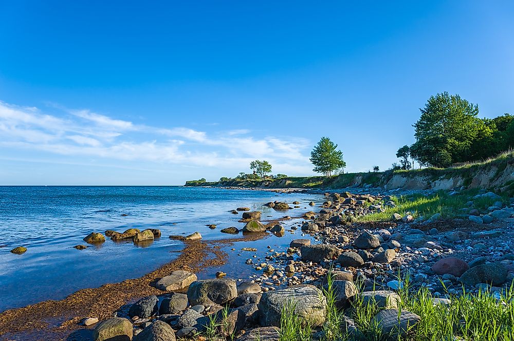 The coast of Schleswig-Holstein. 