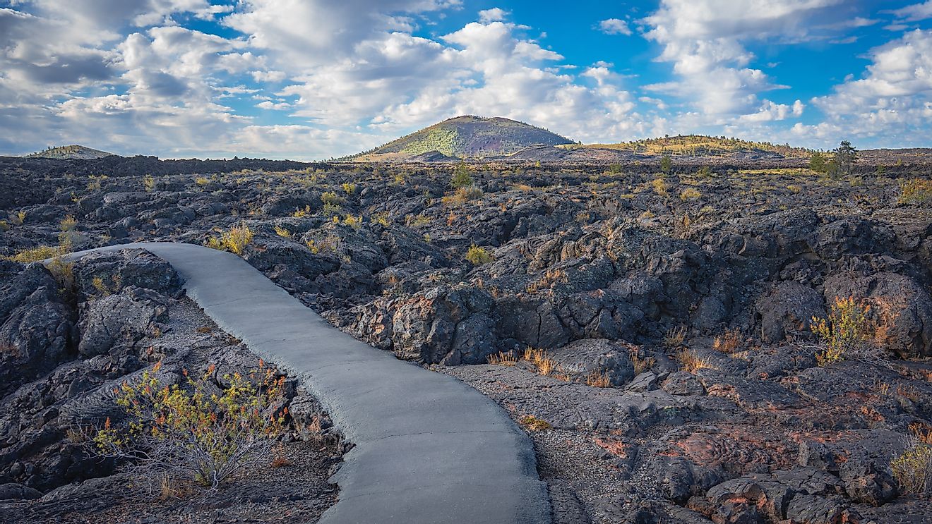 Craters of the Moon National Monument and Preserve, Idaho.