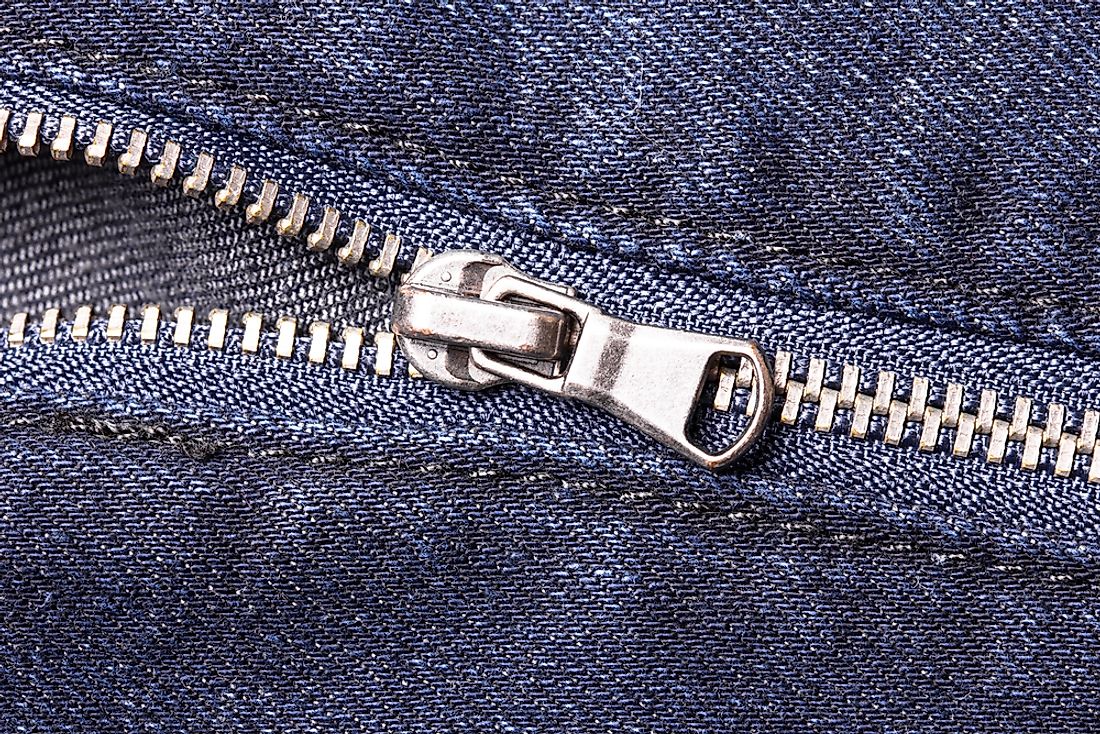 The zipper is an example of an American invention. 