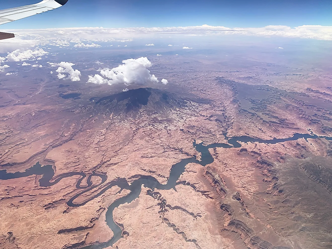 Colorado River Basin from above