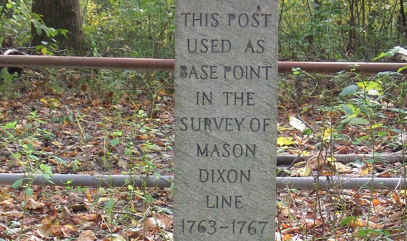Markers of the boundaries surveyed by Charles Mason and his colleague Jeremiah Dixon stand to this day throughout parts of the Eastern United States.