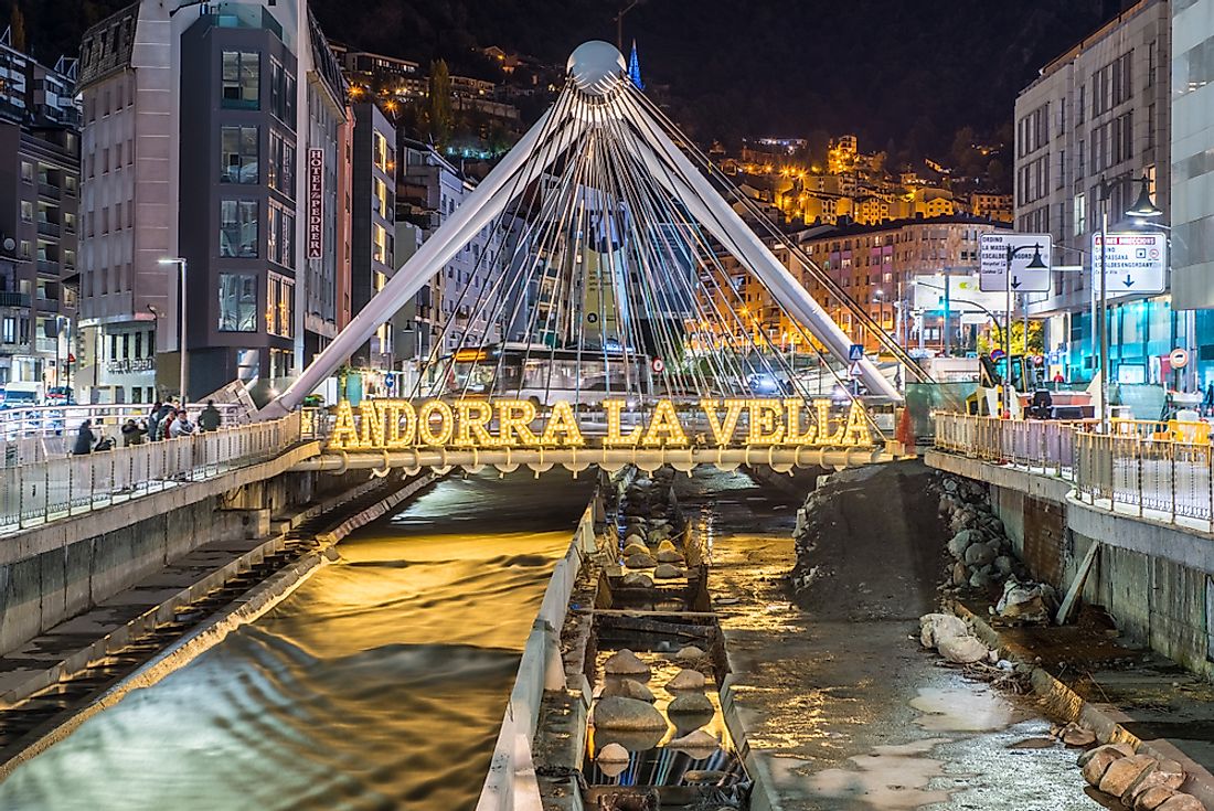 Andorra La Vella, Andorra. Editorial credit: Martin Silva Cosentino / Shutterstock.com.