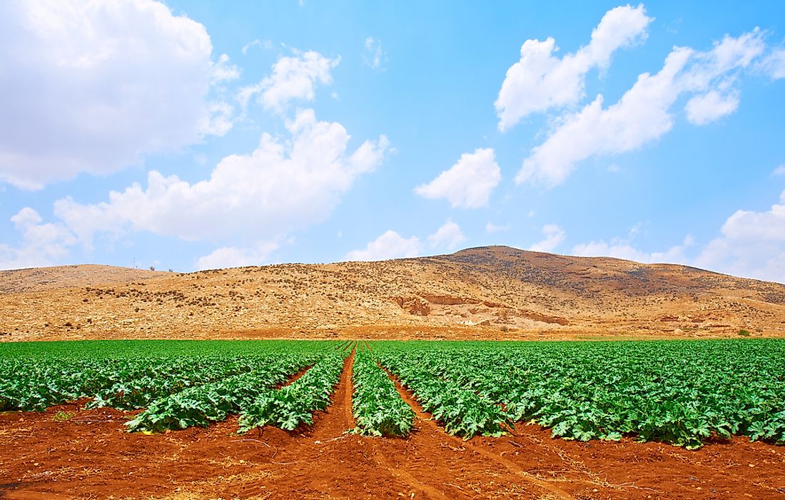 Israel was accused of land grabbing in the West Bank. 