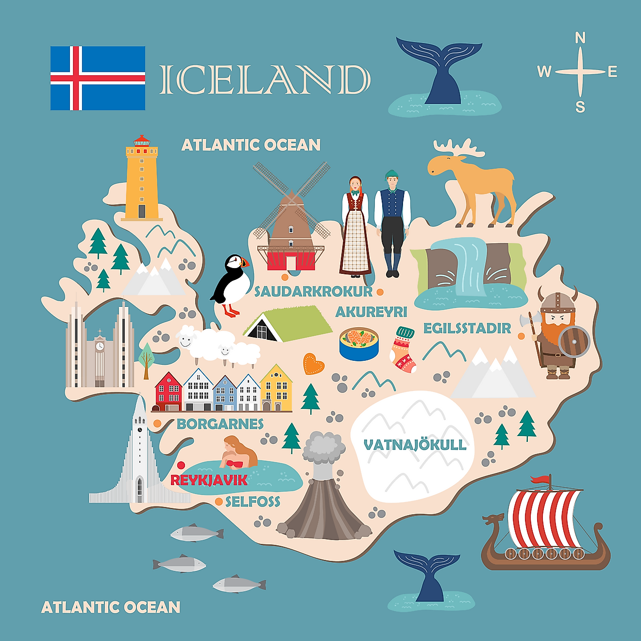 Iceland - WorldAtlas