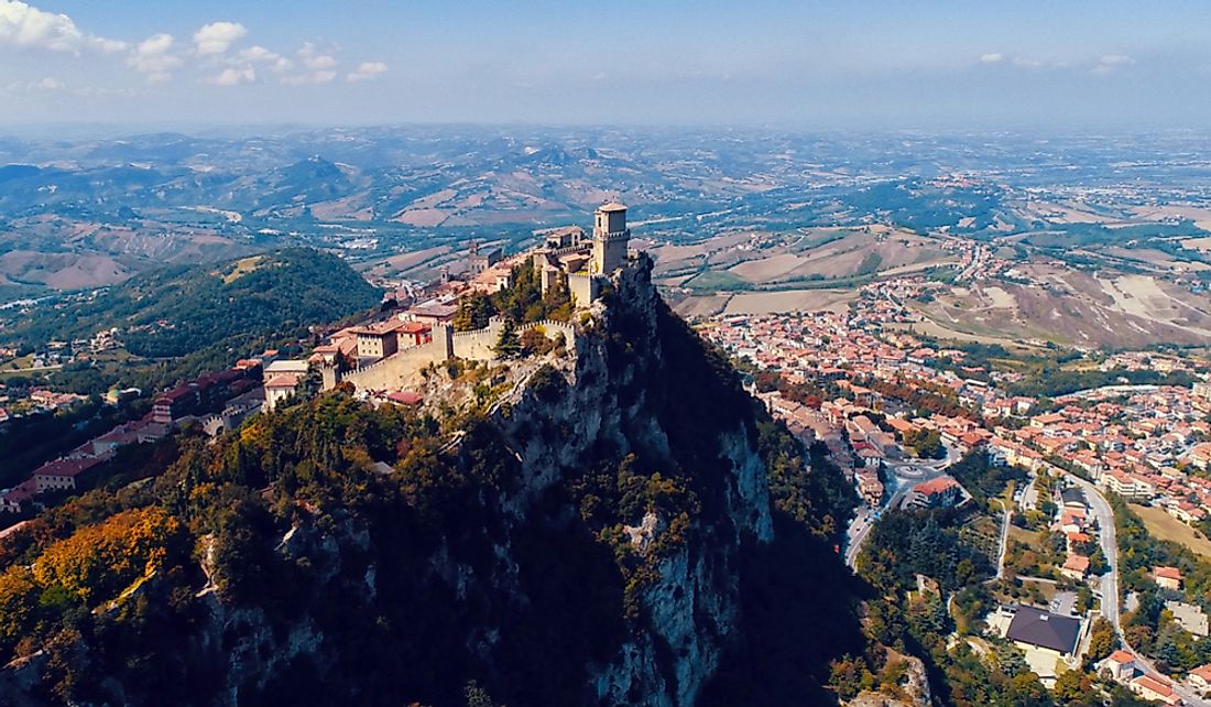 San Marino is a microstate in Europe.