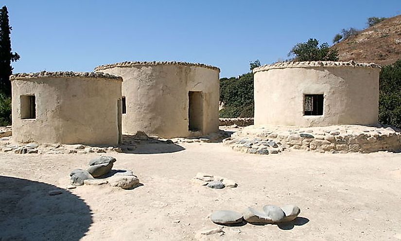 Choirokoitia, an archeological site in Cyprus, listed as a UNESCO World Heritage Site.