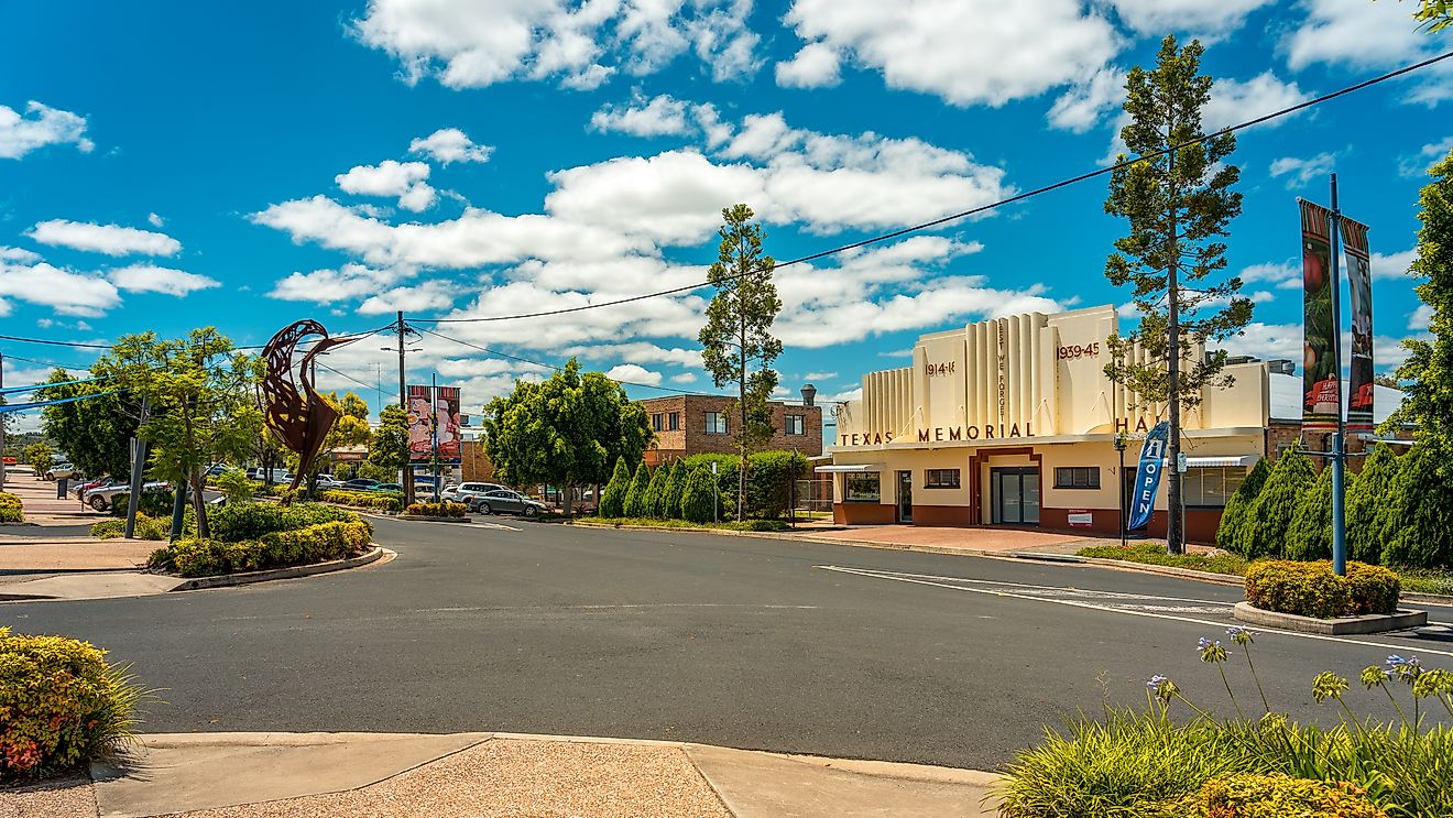 The charming town of Texas, Queensland, AustraliaImage credit: Alex Cimbal / Shutterstock.com.