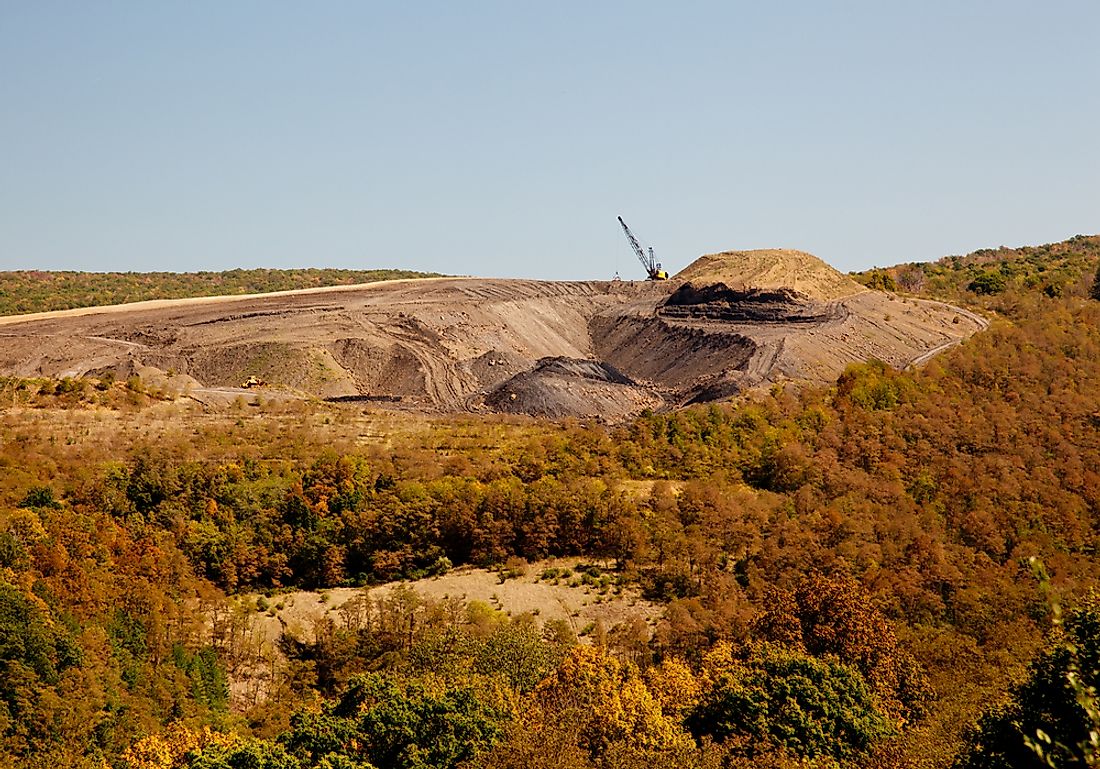 The decline in coal mining in West Virginia has resulted in many people leaving the state in search of employment. 