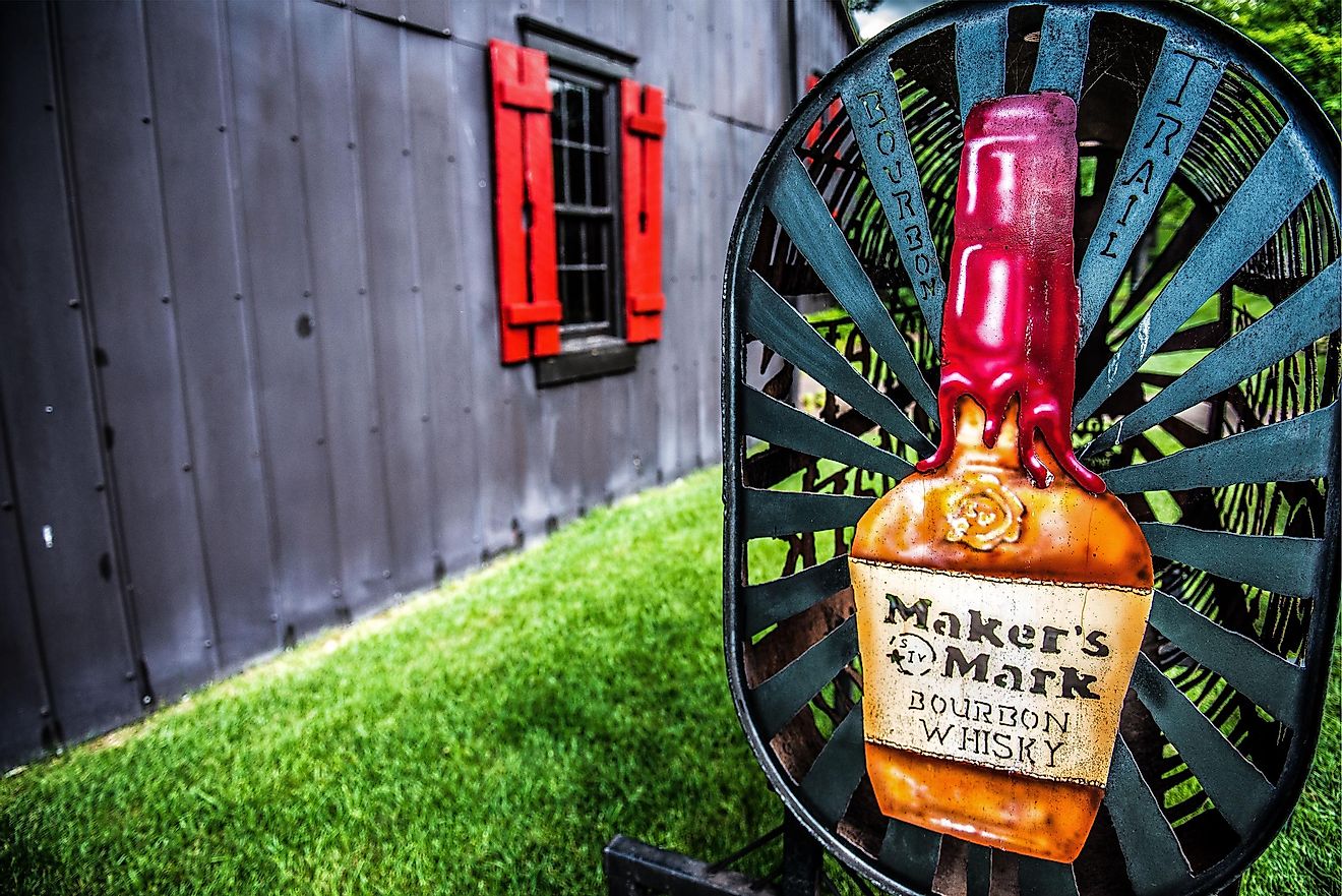 Touring Maker's Mark Distillery in Loretto, Kentucky on June 5, 2016 along the Bourbon Trail.