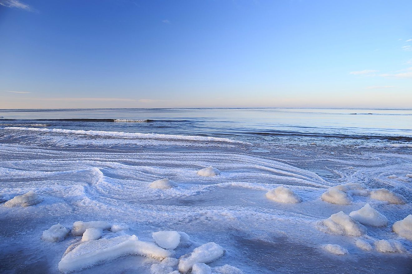 The Gulf of Bothnia.