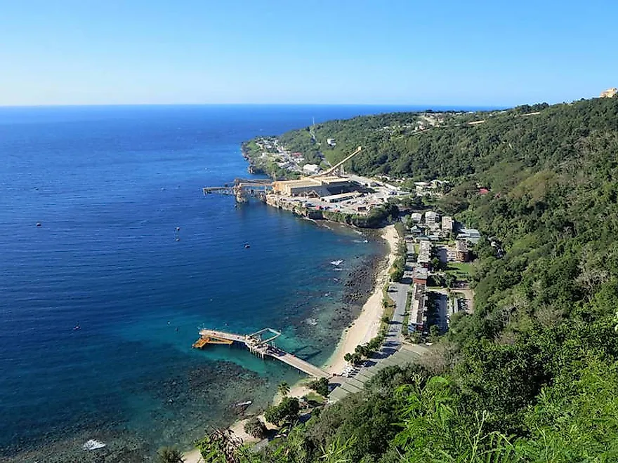 Christmas Island is an external territory of Australia with a population of 2,075 people.