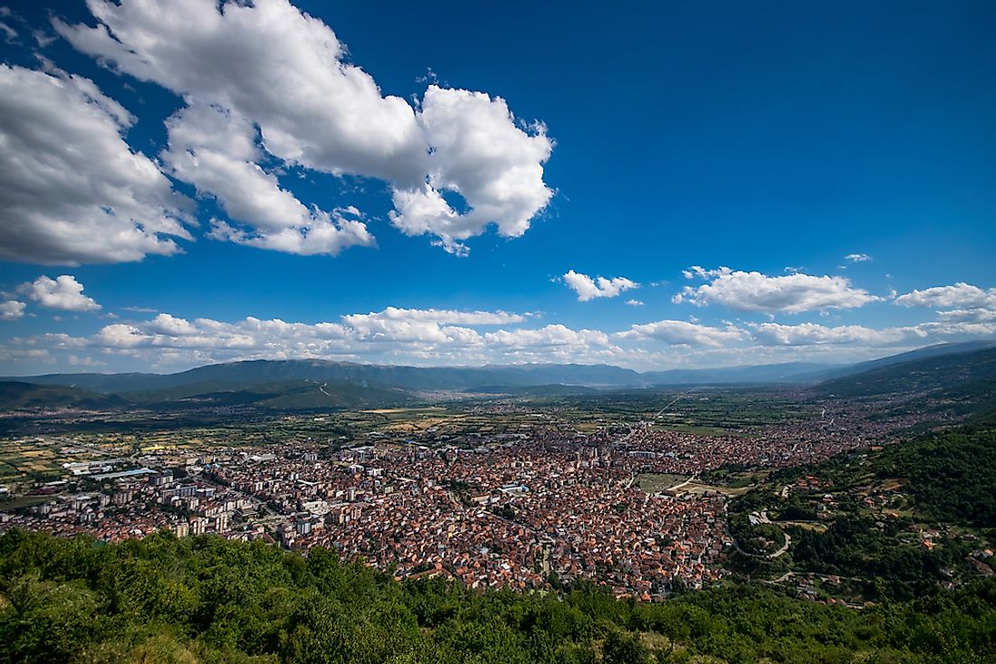 Tetovo, FYR Macedonia has the worst air pollution in Europe according to the World Health Organization.  