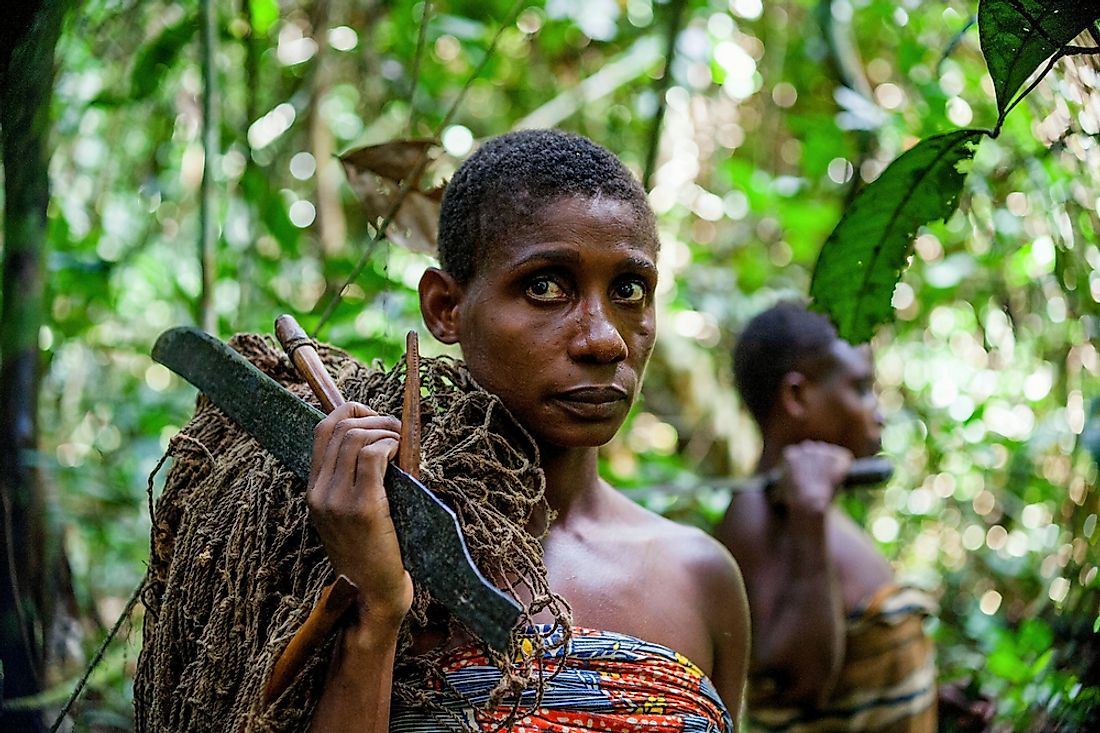 A woman in the Central African Republic. Editorial credit: Sergey Uryadnikov / Shutterstock.com.