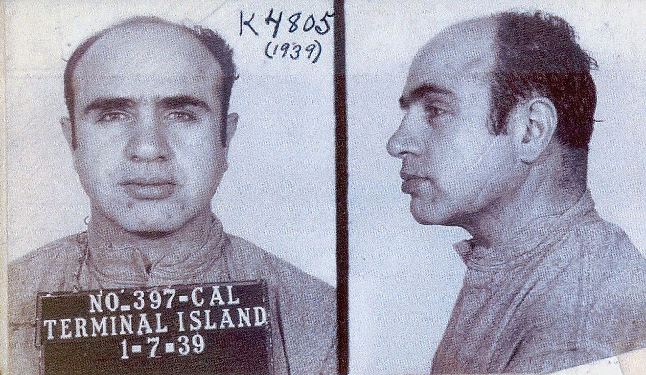 In March 1929, Capone was arrested after left a Chicago courtroom.