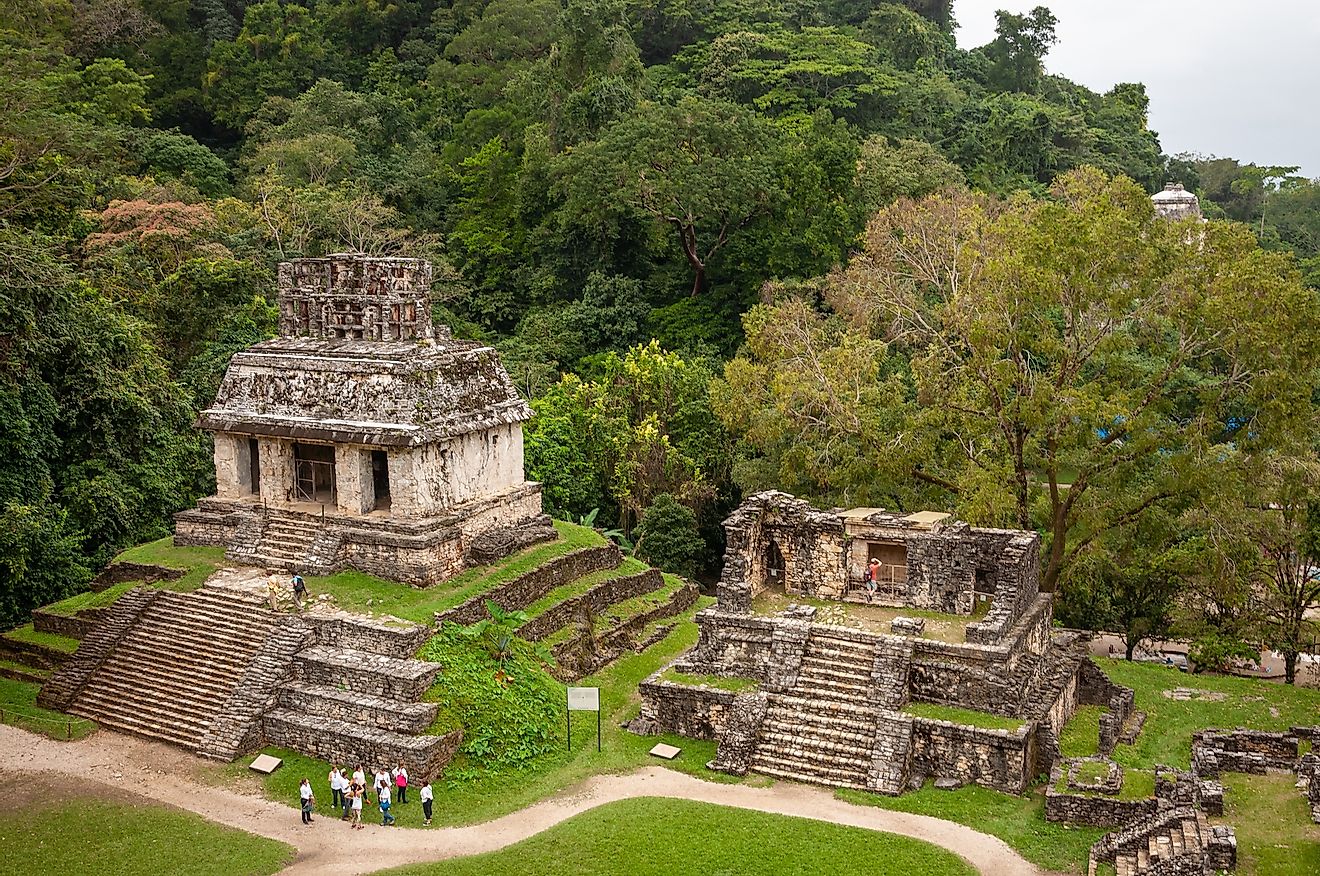 Mayan ruins of Palenque, Chiapas, Mexico.