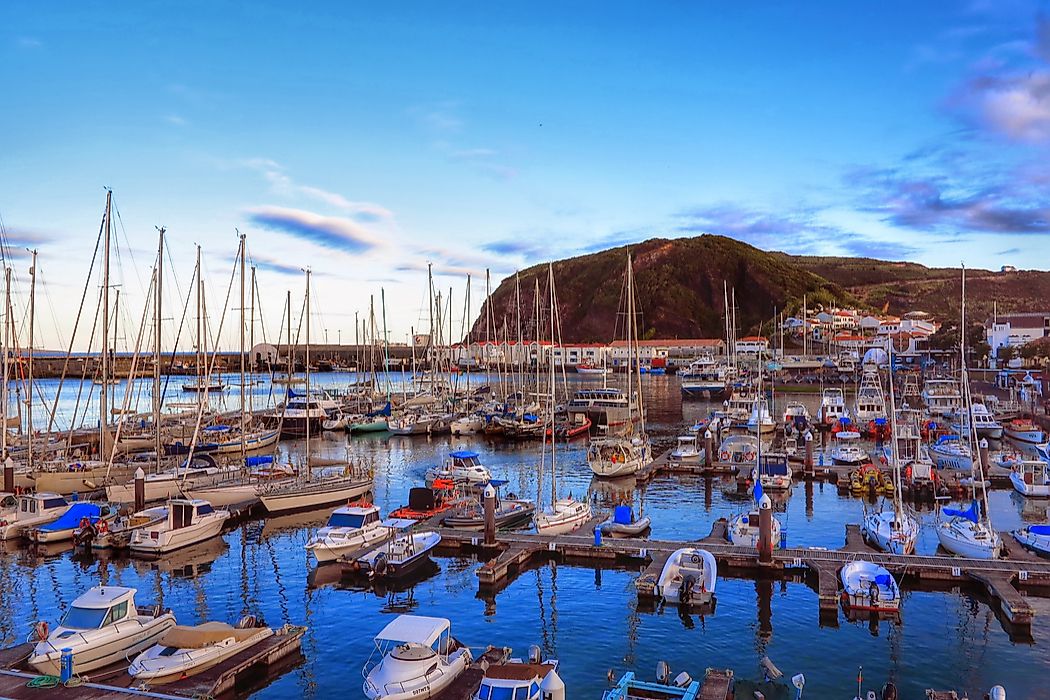 Horta is a city of 7,000 on the island of Faial, Azores.