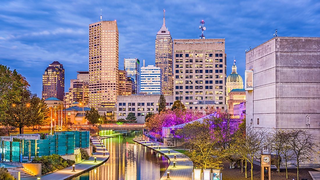 Indianapolis is home to the tallest buildings in the state of Indiana. 