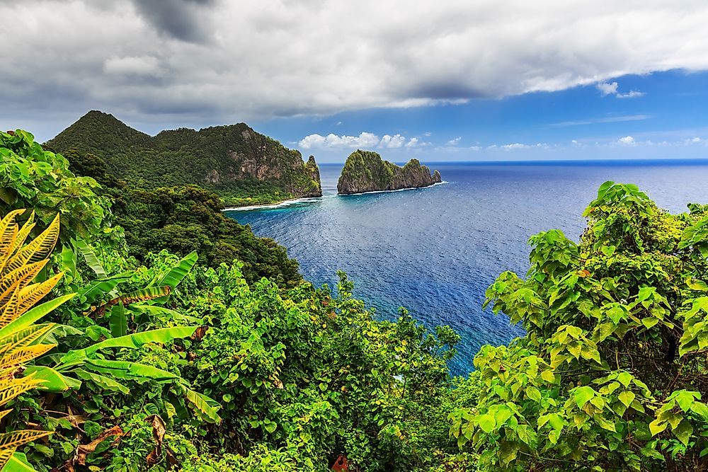 The islands of Samoa. Samoa is a member of the Small Island Development States (SIDS). 