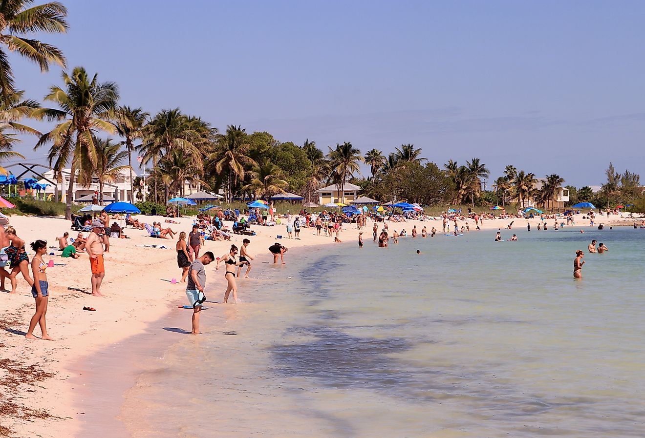 Sombrero Beach at Marathon, Florida Keys. Image credit Erika Cristina Manno via Shutterstock