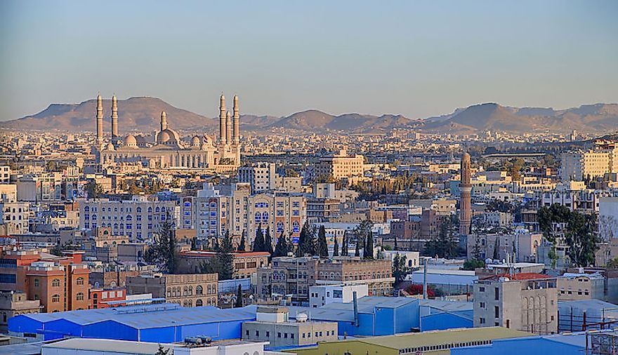 Old City Of Sana’a in Yemen