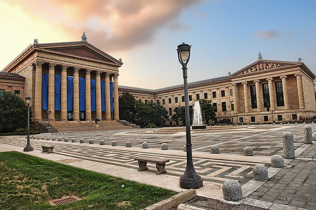 The Philadelphia Museum of Art.