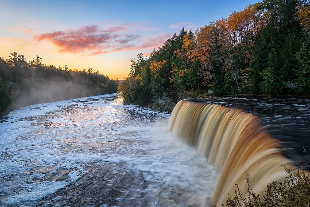 Pictured Rocks National Lakeshore, Michigan.