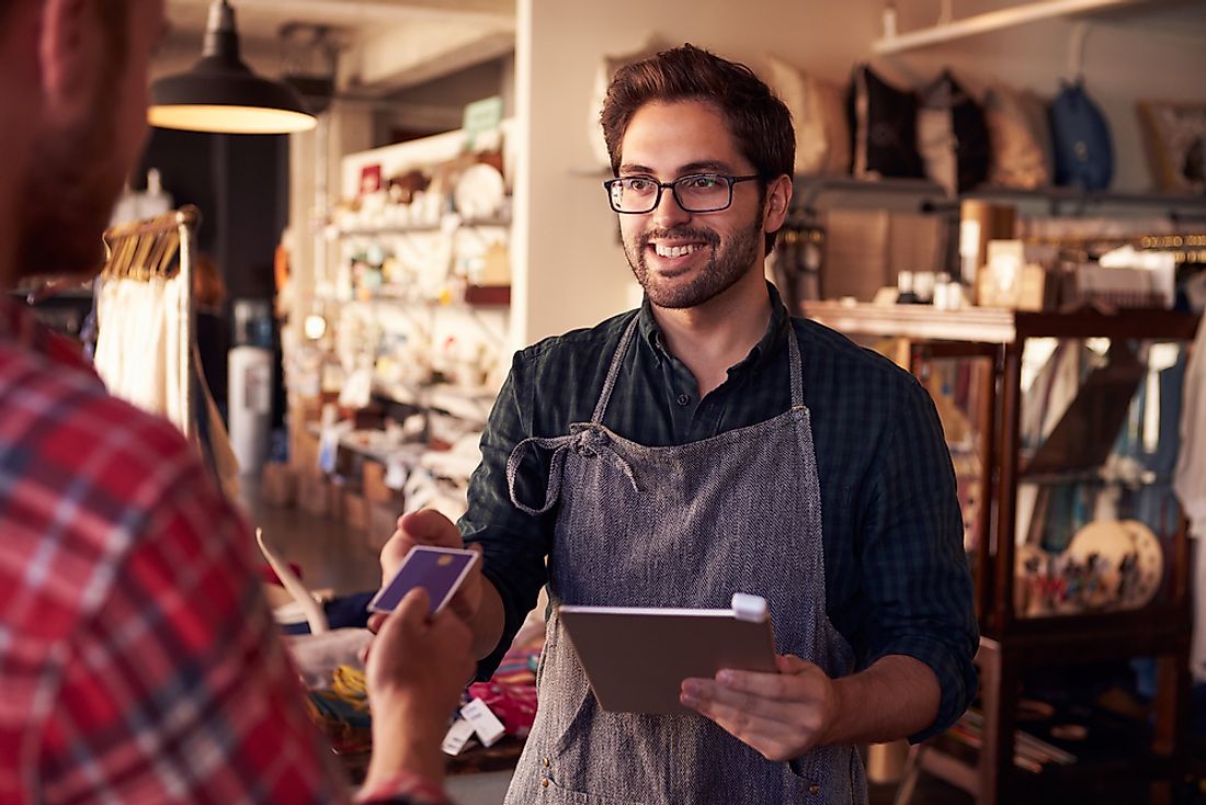 Retail workers are some of the most popular professions in the United States. 