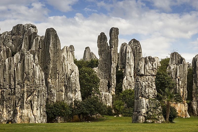 The Shilin Stone Forest.