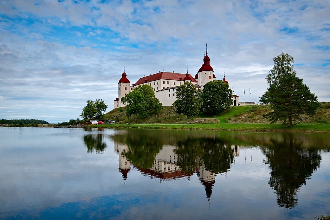 Lacko Castle in Sweden. 