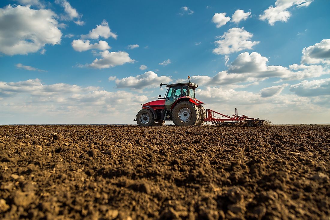 Arable land is essential to growing the sustenance that a country requires to survive. 