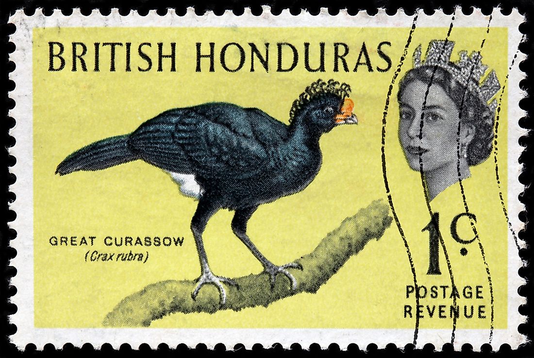 A stamp from British Honduras. Editorial credit: Sergey Goryachev / Shutterstock.com.