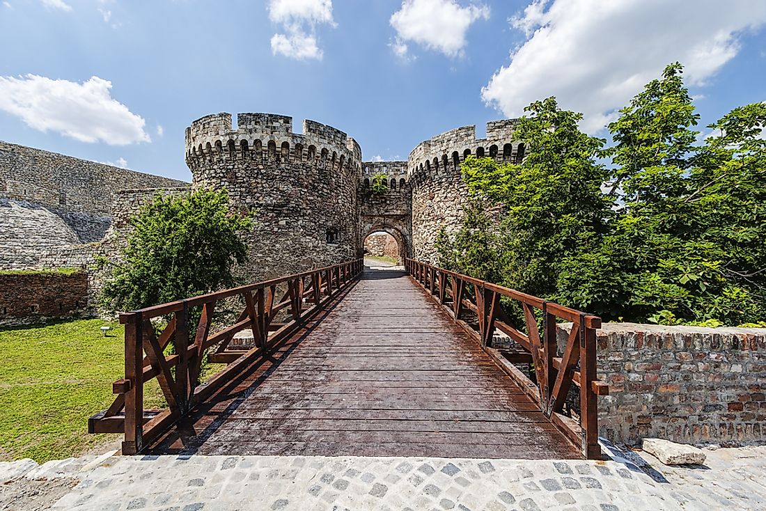 The Belgrade Fortress is one of Serbia's Wonders of Construction. 