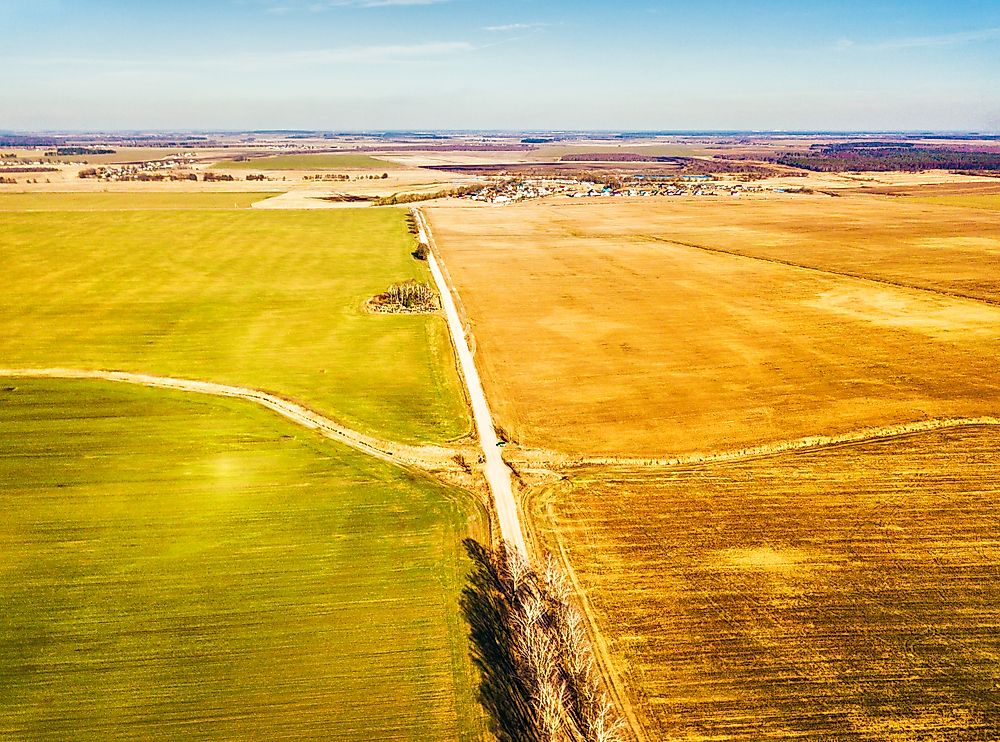 The countryside of Belarus. 