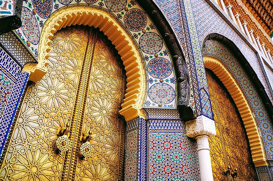 Moroccan architecture. 