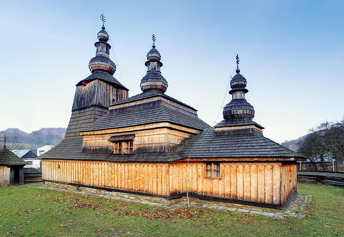 A Greek Catholic church in Slovakia. 