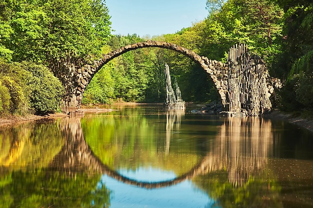 The Rakotzbrücke.