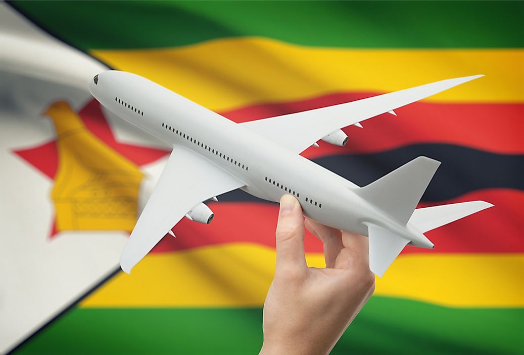 The government is the main provider of air travel in Zimbabwe.