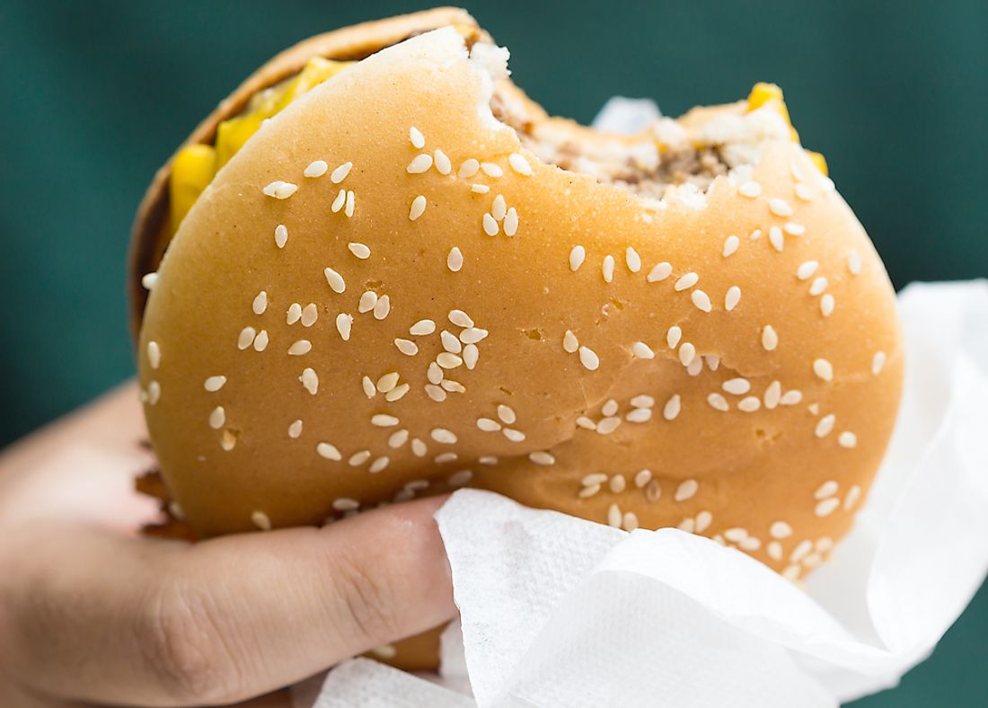 Around the globe, McDonald's menu options usually go far beyond the standard cheeseburger. 